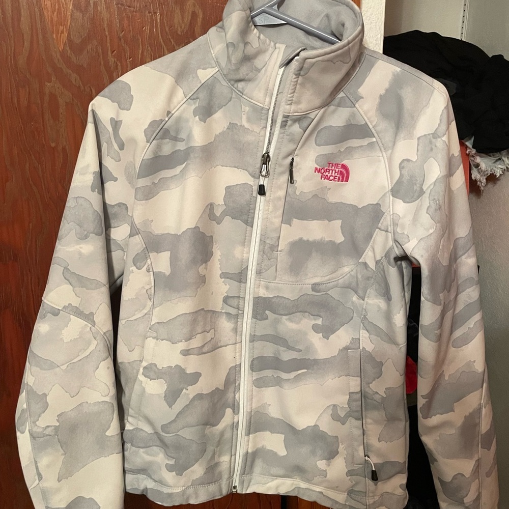 North Face Snow Camo Hardshell
